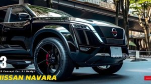 Nissan Navara All New 2025 Concept Car, AI Design