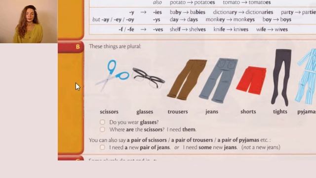 Essential Grammar in Use | Unit 66 Singular/ Plural nouns