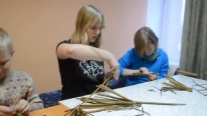 Мастер класс по плетению из болотной травы