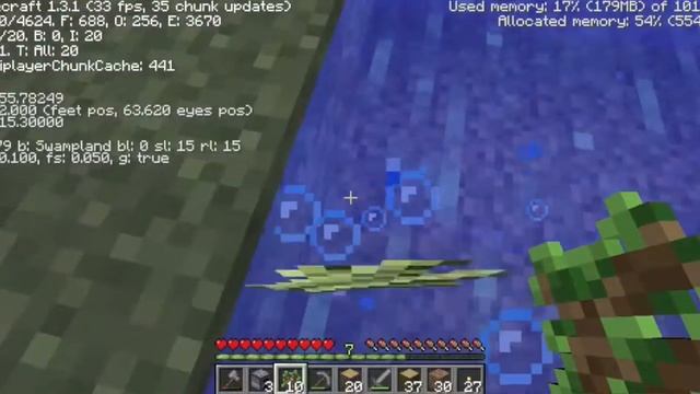 MacBook Air 11.6" mid-2012 Minecraft Recording test смотреть онлайн