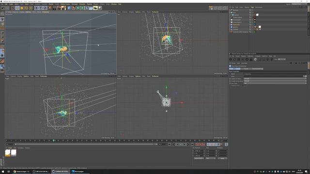 Делаем туманность! Cinema 4D - TurbulenceFD - Octane Render