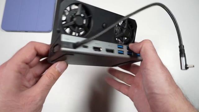 Док-станция для Steam Deck за 4К | GOOJODOQ Steam Deck Docking Station смотреть онлайн