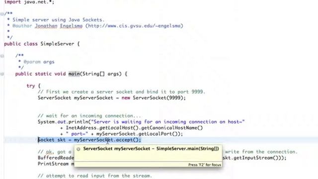 Java Sockets Tutorial смотреть онлайн