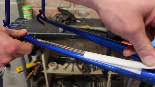 Vintage Claud Butler 531 Road Bike Restoration смотреть онлайн