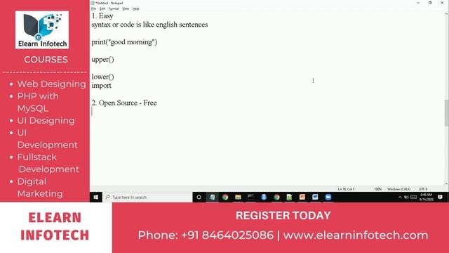 Learn Python Course Online | Python Course Introduction [Python Training in Hyderabad]