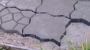 Садовая дорожка тротуарная плитка вибростол вакуумно формовочный станок своими руками 1