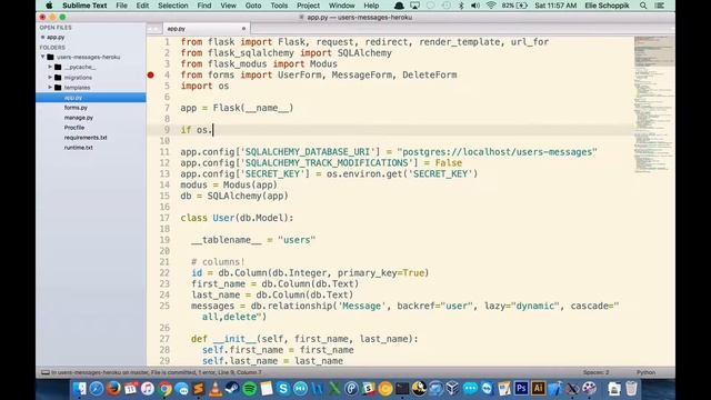 Flask Fundamentals - Deployment with Heroku смотреть онлайн