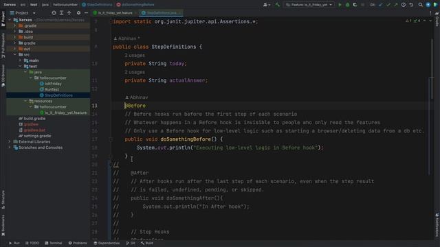 How To: Hooks In Cucumber Using Java (3 Min) смотреть онлайн