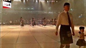 Auld Lang Syne (massed bagpipes and drums) live @ Switzerland