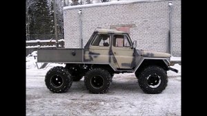 самодельный вездеход 6х6
