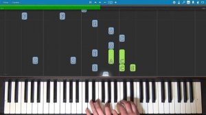 Элен и ребята - Заглавная песня на пианино