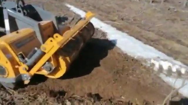 ГУСЕНИЧНЫЙ РОТОВАТОР. УДАЛЕНИЕ ПНЕЙ, РАСКОРЧЕВКА, РЕКУЛЬТИВАЦИЯ. АГРОМАШ 90ТГ и MERICRUSHER MJ-1.8S