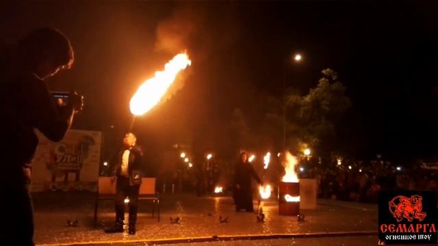 Искра. Огненно пиротехнический спектакль. Тюменский театр огня СЕМАРГЛ смотреть онлайн