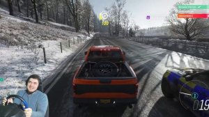ПОЛИЦЕЙСКАЯ ПОГОНЯ ЗА ВОРОМ в FORZA HORIZON 4 + РУЛЬ