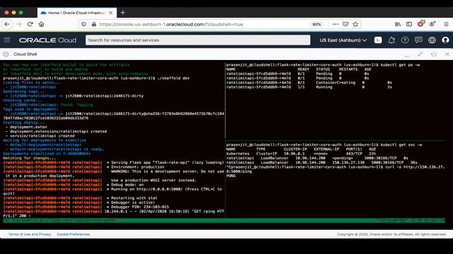 CI/CD Development in Oracle Kubernetes Engine using Skaffold смотреть онлайн