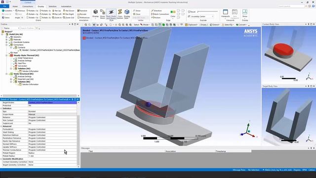 Thermo-Structural Analysis in ANSYS Mechanical