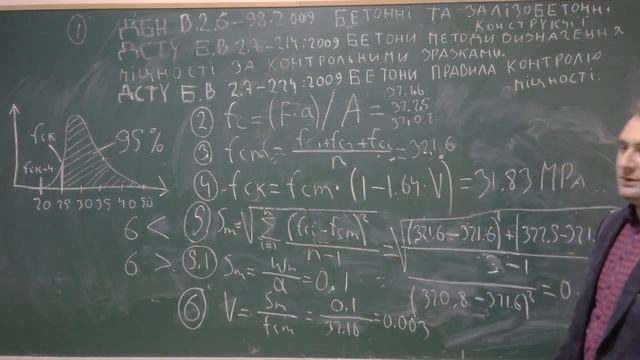 ВИЗНАЧЕННЯ МІЦНОСТІ БЕТОНУ / РОЗРАХУНОК КЛАСУ ЗА МІЦНІСТЮ смотреть онлайн