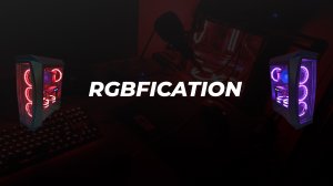 RGBFICATION - AIGO DR 12 PRO DARK FLASH + AEROCOOL AERO ONE