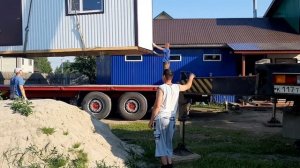 Бытовка своими руками . Перевозка