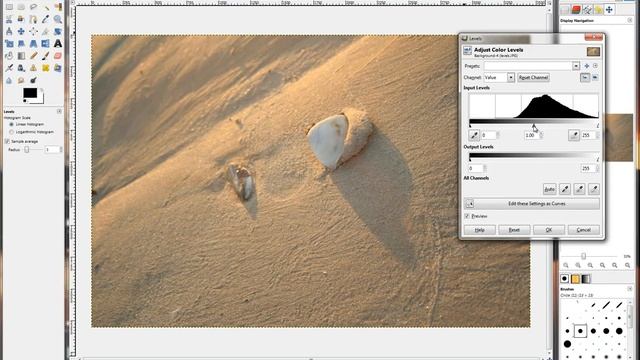 Gimp - Lesson - 01 - Levels.avi смотреть онлайн