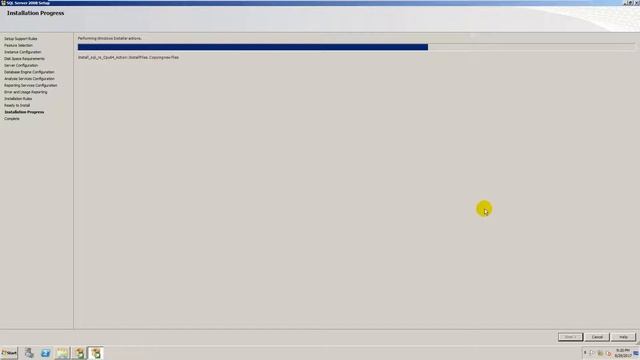 Install SQL Server 2008 Enterprise
