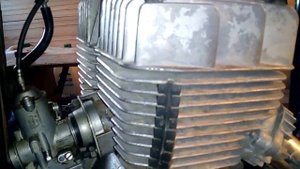 Стук в правом цилиндре JAWA 350/638