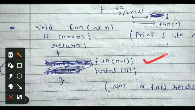 what is Tail recursion | tail recursion with important problems | recursion in java