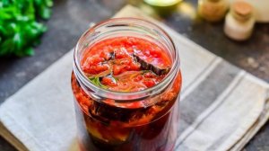 Баклажаны Огонек без обжарки на зиму