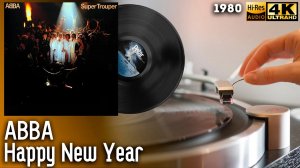 ABBA  - Happy New Year, 1980, Vinyl video 4K, 24bit/96kHz