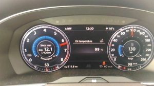 VW Passat B8 2.0TSI 4motion 280hp acceleration 0-100 LC
