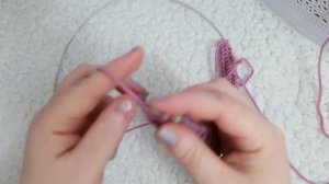 Шарф воротник спицами. Мастер класс