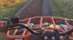 Предзакатные покатушки на квадроциклах Avantis Hunter.