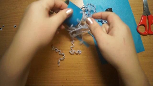 Мастер-класс «Осьминожка из картонной втулки и пряжи». смотреть онлайн