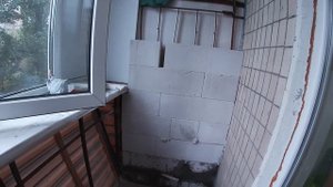 Перегородки на балконе, дом "чешка"