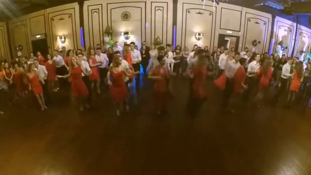 Бачата - выступление на новогодней вечеринке 18.12.16 смотреть онлайн