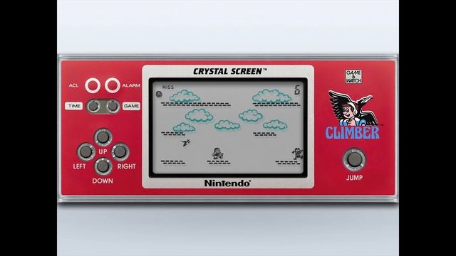 Game & Watch - Climber (Crystal Screen) (c)1986 Nintendo