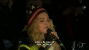 Madonna no Jornal Nacional