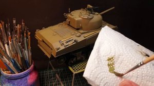 Sherman из фильма Ярость. Строю модель из фильма