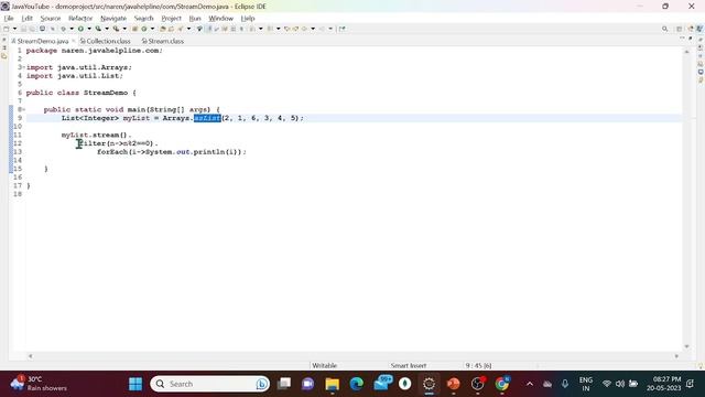 Stream API in java 8 | Need of Stream API By Naren