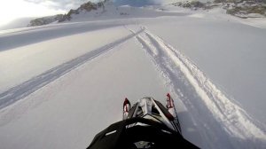 Покатухи на снегоходе Polaris PRO RMK 800 с друзьями плато Лаго-Наки,Адыгея.