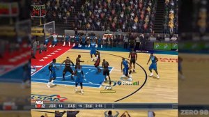 NBA 2K12 PS2 - Gameplay on PCSX2 1.6.0 [No Commentary]