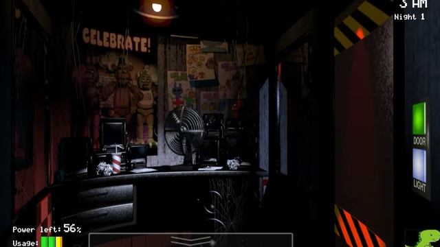 Играем во Five Night's at Freddy 1 смотреть онлайн