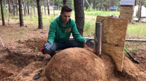 Как сделать бюджетную и простую помпейскую печь своими руками за 5000р и 3 дня.