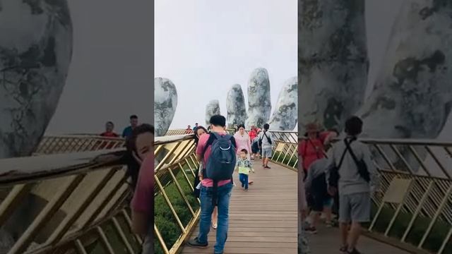 Golden bridge, Danang Vietnam