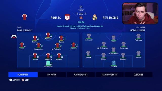 FIFA 23 | ПЕРЕСТРОЙКА РОМЫ