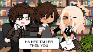 Teen William and Mrs Afton react their future kids genetics [ FNaF gacha ]