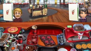 Michelle’s Cafe, Level 33, Cooking Fever/Кафе Мишели, Уровень 33, Кухонная Лихорадка