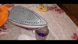 чистим утюг от накипи