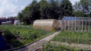 Большой обзор моего огорода.