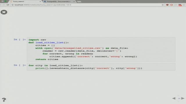 Jiaqi Liu | Fuzzy Search Algorithms How and When to Use Them